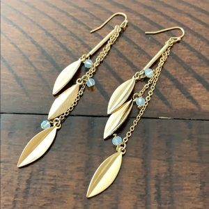 WHBM Gold Earrings